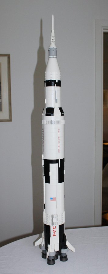 LEGO NASA APOLLO SATURN V 92176 SPACE EXPLORATION RYMD RYMDFÄRJA IDEAS