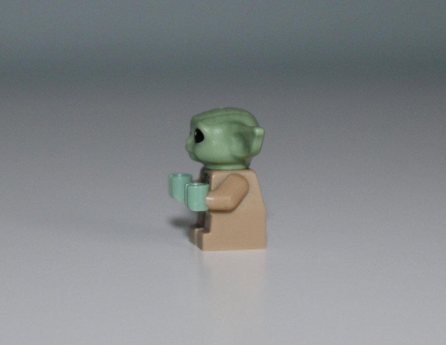 LEGO MINIFIGUR sw1113 DIN GROGU "BABY YODA" STAR WARS MED VÄSKA/SELE