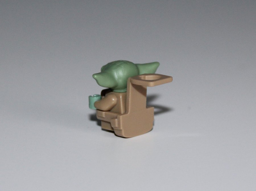 LEGO MINIFIGUR sw1113 DIN GROGU "BABY YODA" STAR WARS MED VÄSKA/SELE