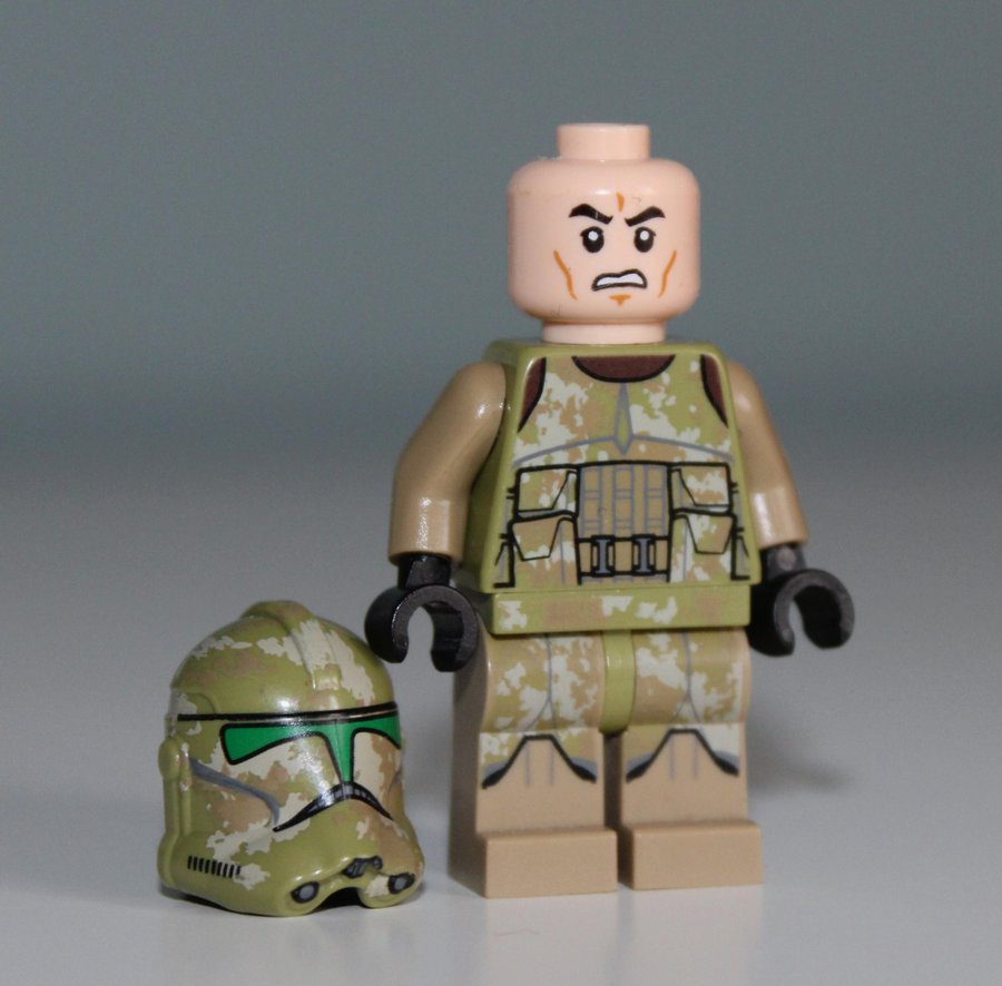 LEGO MINIFIGUR sw0519 CLONE TROOPER 41st ELITE CORPS KASHYYYK STAR WARS