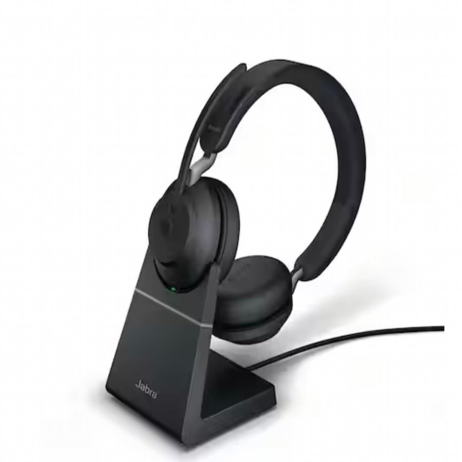 Jabra Headset Evolve2 65 MS Stand BT Black