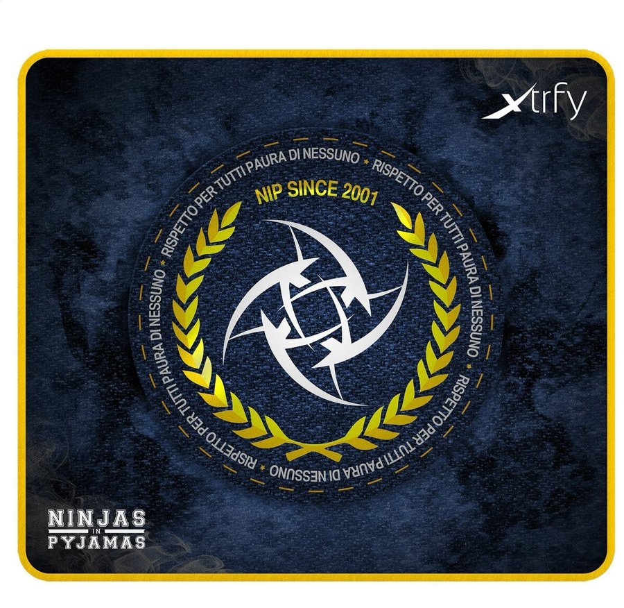 Xtrfy XTP1 large musmatta - NiP (Ninjas In Pyjamas) Italian edition