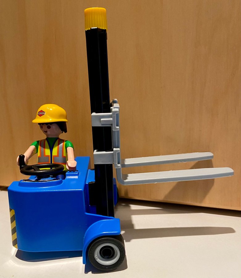 Playmobil Gaffeltruck med Figur