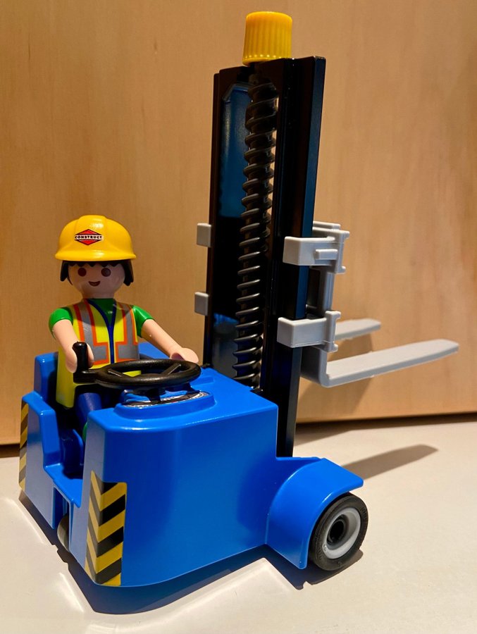 Playmobil Gaffeltruck med Figur