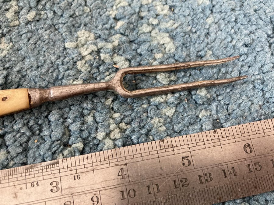 Gammal liten gaffel 1700-tal