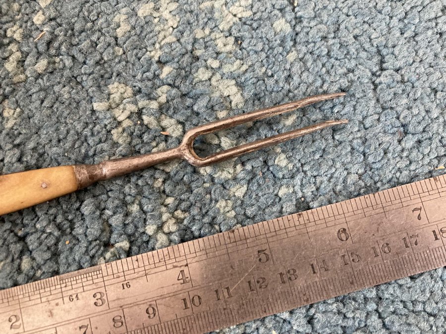 Gammal liten gaffel 1700-tal