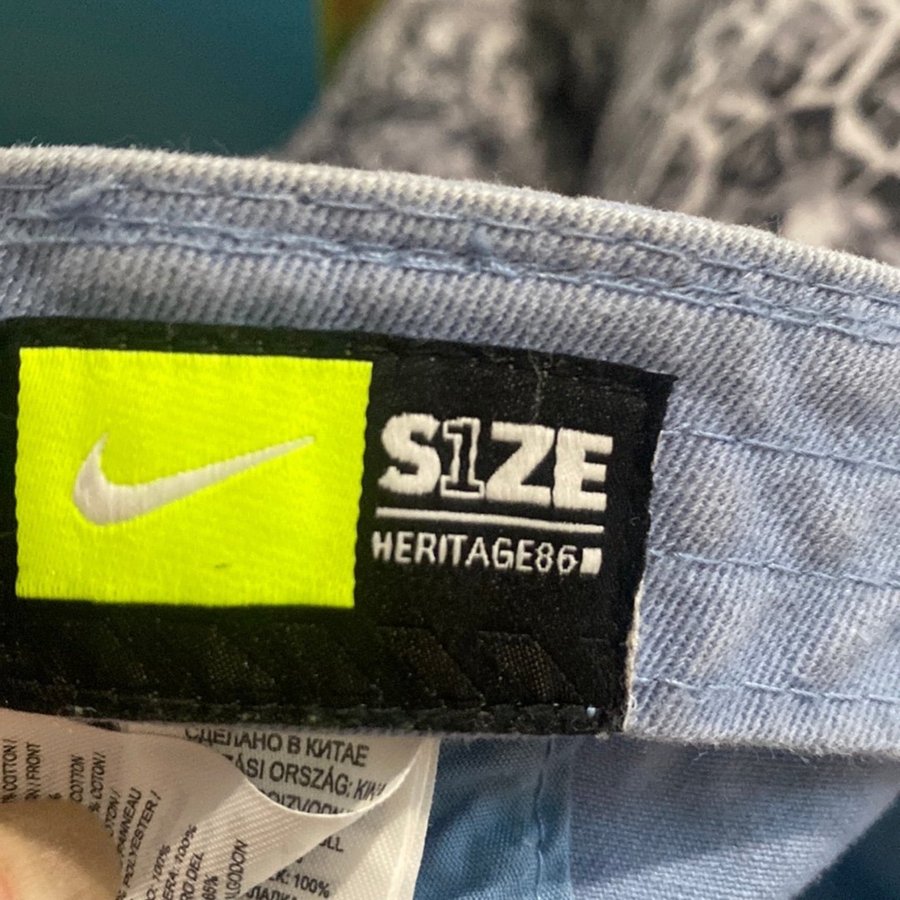 Nike blå keps storlek ONE SIZE