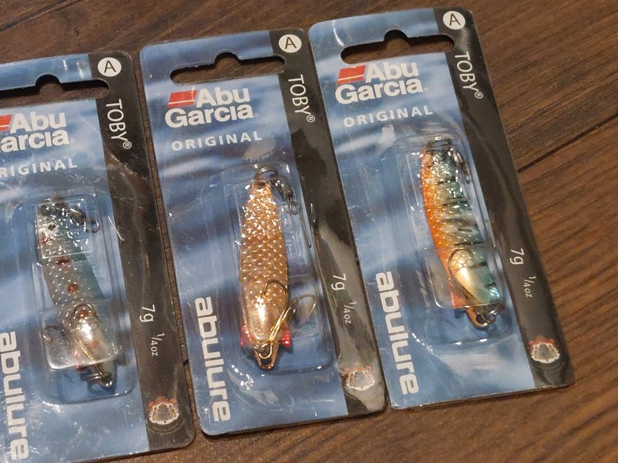 Abu Garcia Toby 7g x4