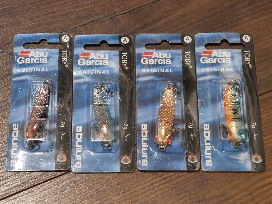 Abu Garcia Toby 7g x4