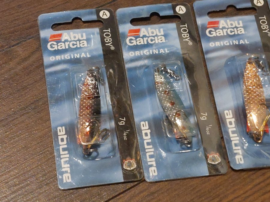 Abu Garcia Toby 7g x4