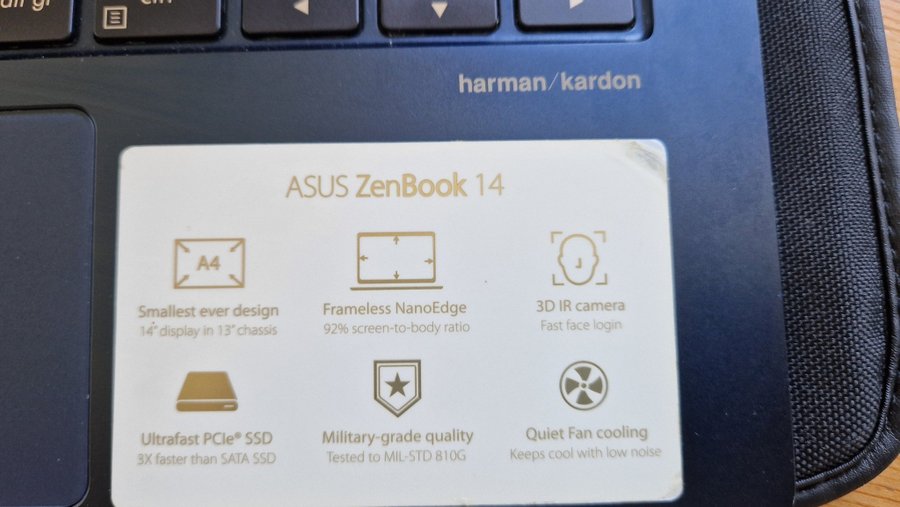 Bästa Stedent/Arbets Laptop ! Asus Zenbook UX433FNF