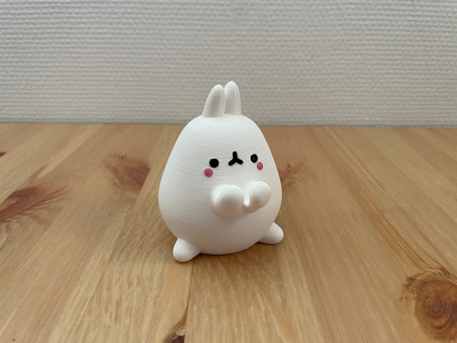 Kawaii bunny kabelhållare