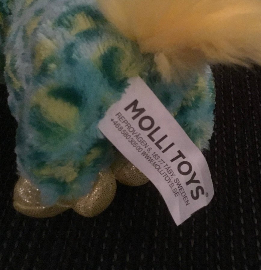 Mjukdjur/gosedjur Från Molly Toys i jättefint skick