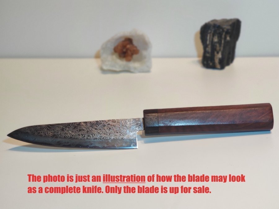 Damaskus Kiritsuke Kockkniv Skalkniv Knivblad VG10 Rostfri Knivslöjd Knivmateria