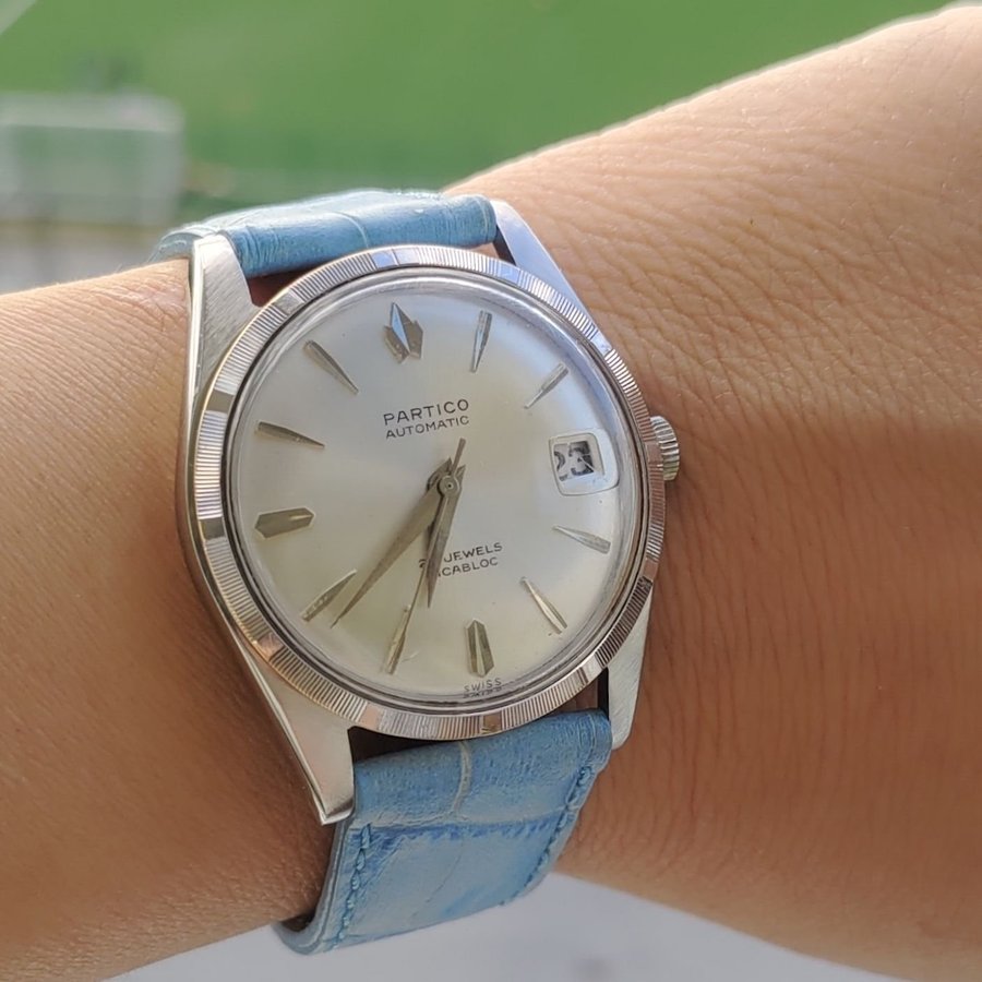 Vintage klocks : Partico Automatic Herrarmbandsur (38mm