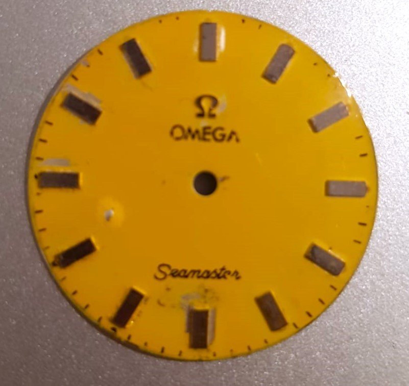 Omega Seamaster Yellow Dial