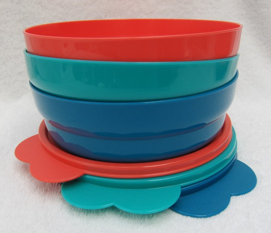 *** Tupperware Matskålar 3-pack (NYA) **