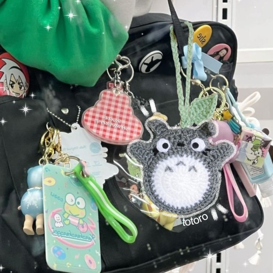 Kawaii Totoro Bag Pouch - Studio Ghibli