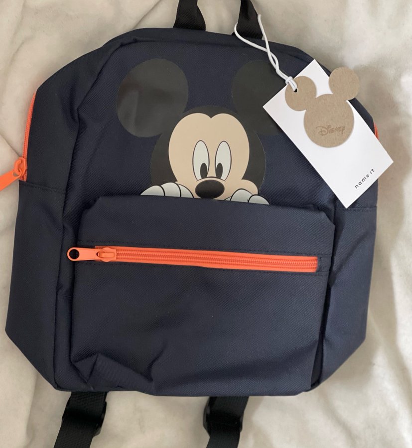 Disney Helt Ny Mickey Mouse Ryggsäck från Name It Musse