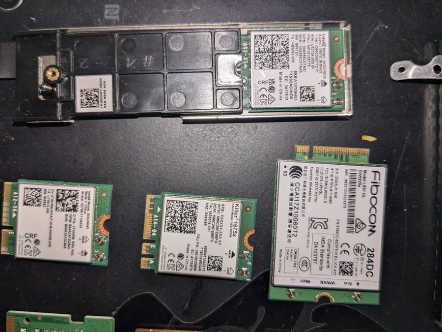 SSD/Nvme/ram/nätverk etc