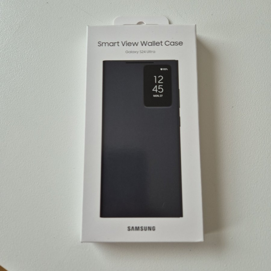 Samsung S24 Ultra smart view wallet case