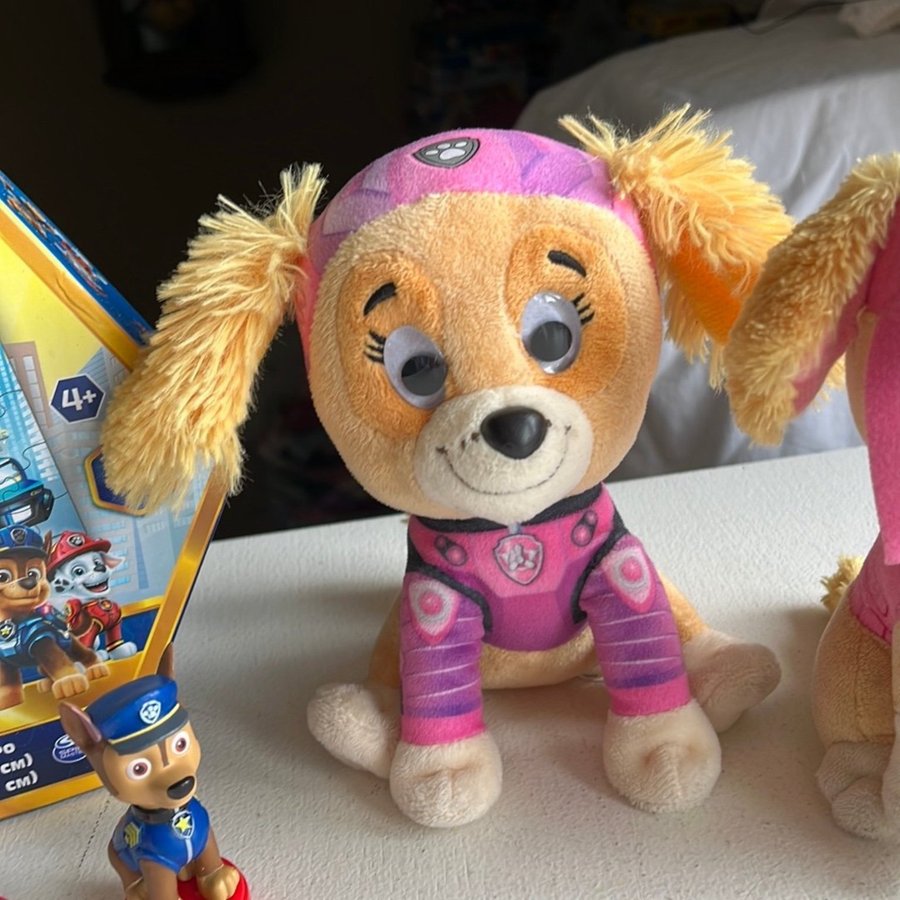 Paw Patrol The Movie - Pussel Plyschfigurer  Figurer