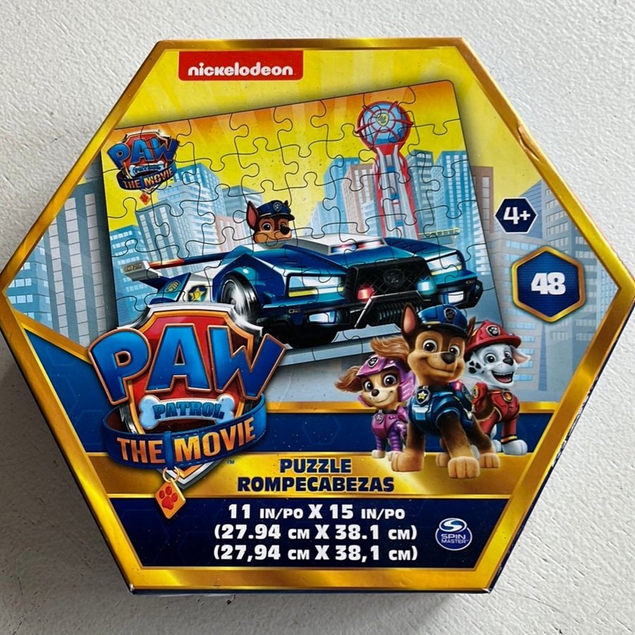 Paw Patrol The Movie - Pussel Plyschfigurer  Figurer