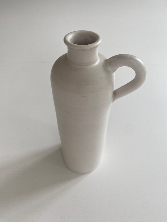 Nittsjö keramik vas krus kanna märkt 596-T vintage
