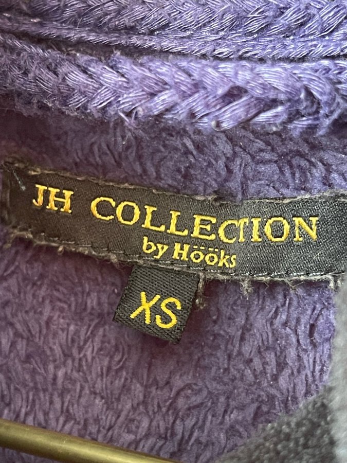 Jh Collection by Hööks lila fleecejacka storlek XS