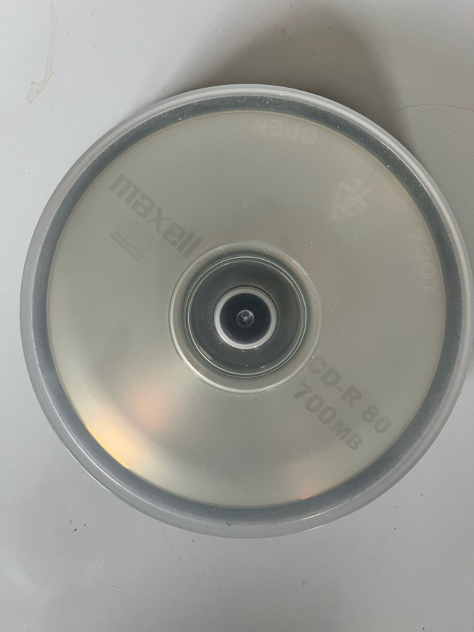 7 st TDK CD-R 700MB + CD-fodral