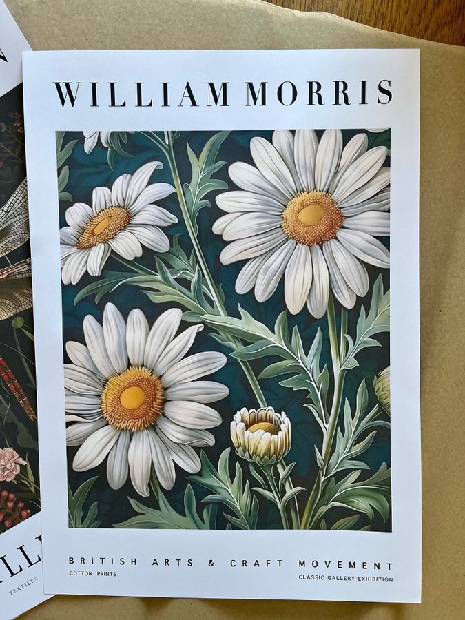 Poster A3 William Morris