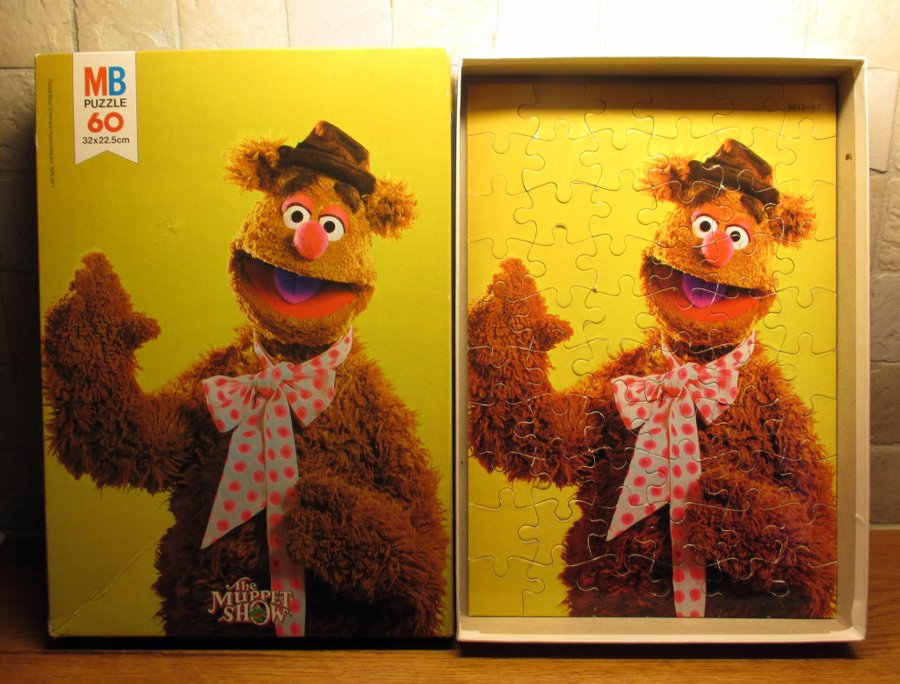 + - The Muppet Show Fozzie the bear - Pussel 60 bitar - +