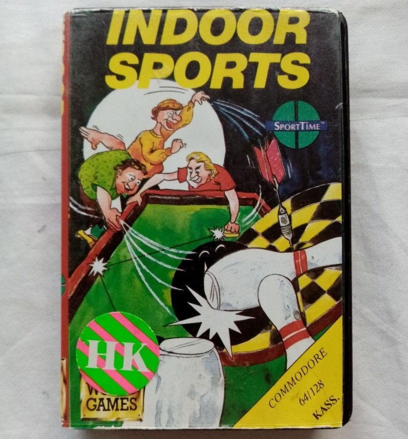 Indoor Sports (World Wide Software - SportTime) >TESTAD< - Commodore 64/C64 Spel