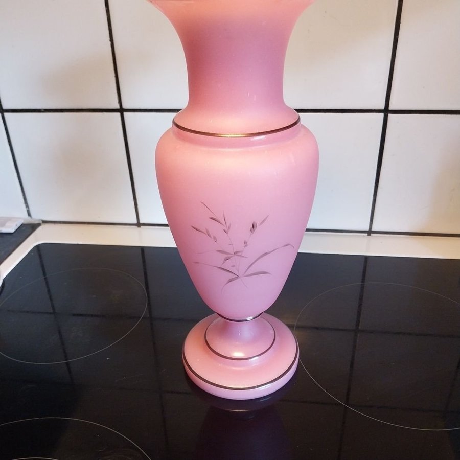 Flussglas vas rosa opalinglas