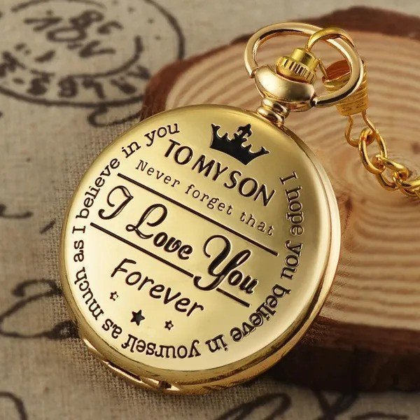 ROMAN VINTAGE Pocketwatch Gold