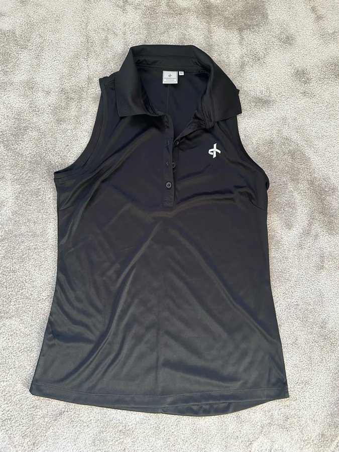 Cross sportswear svart golftopp storlek M