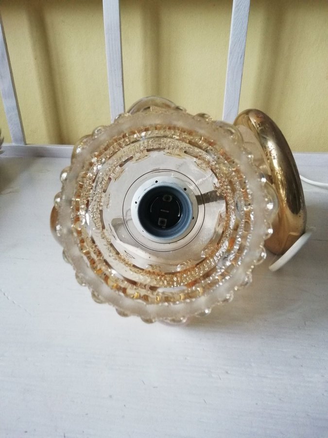 Helena Tynell design Vägglampa Champagneglas kupa o mässing