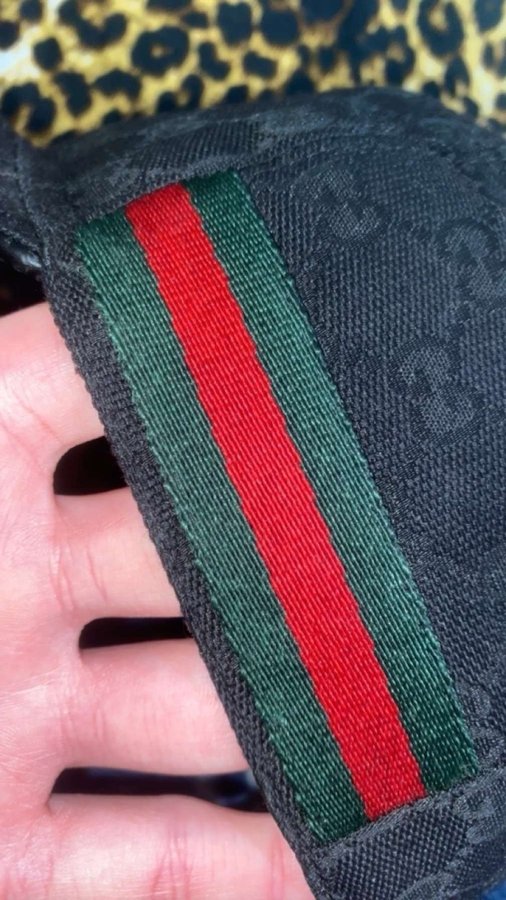 Gucci keps svart