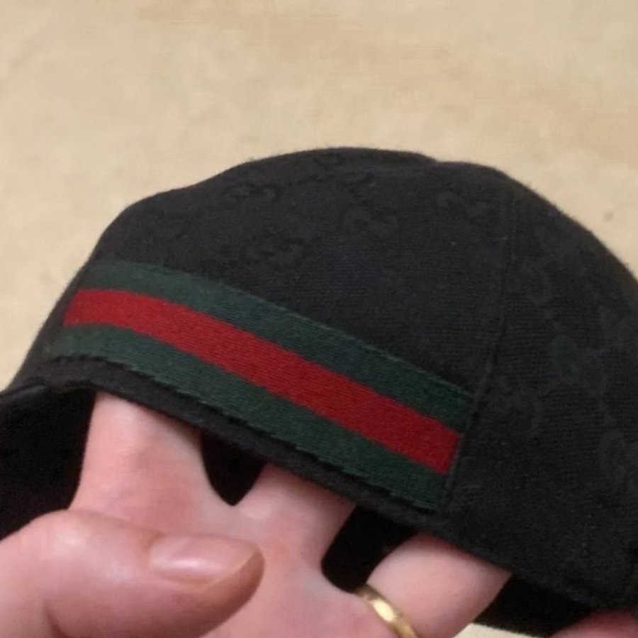 Gucci keps svart