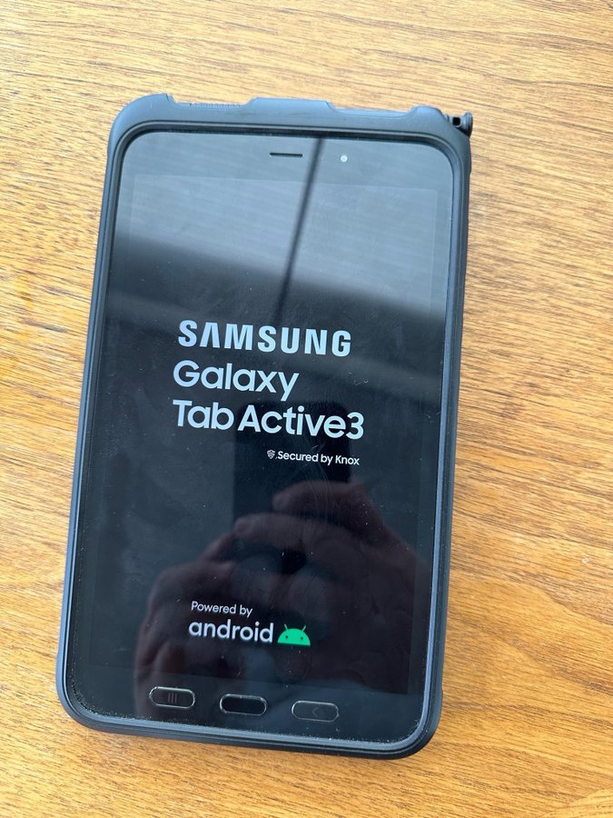 Samsung galaxy tab active 3 med brodithållare