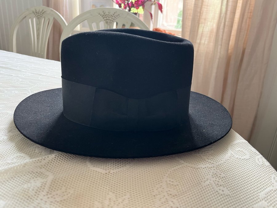 Borsalino svart hatt