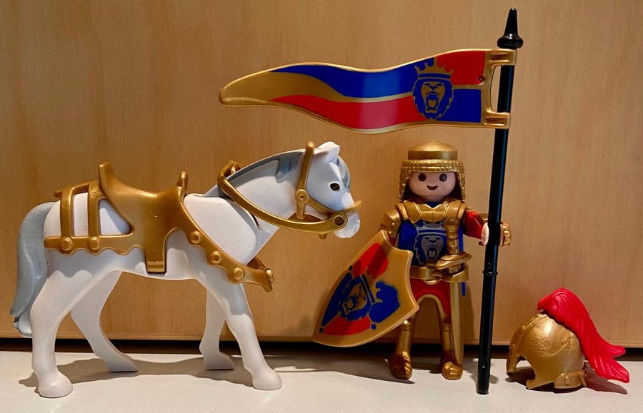 Playmobil Riddare med häst