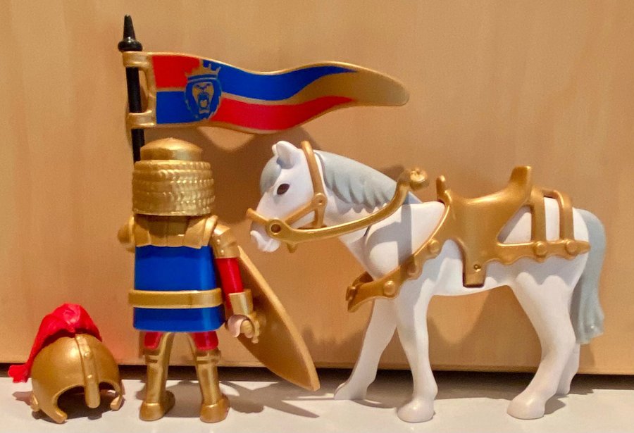 Playmobil Riddare med häst