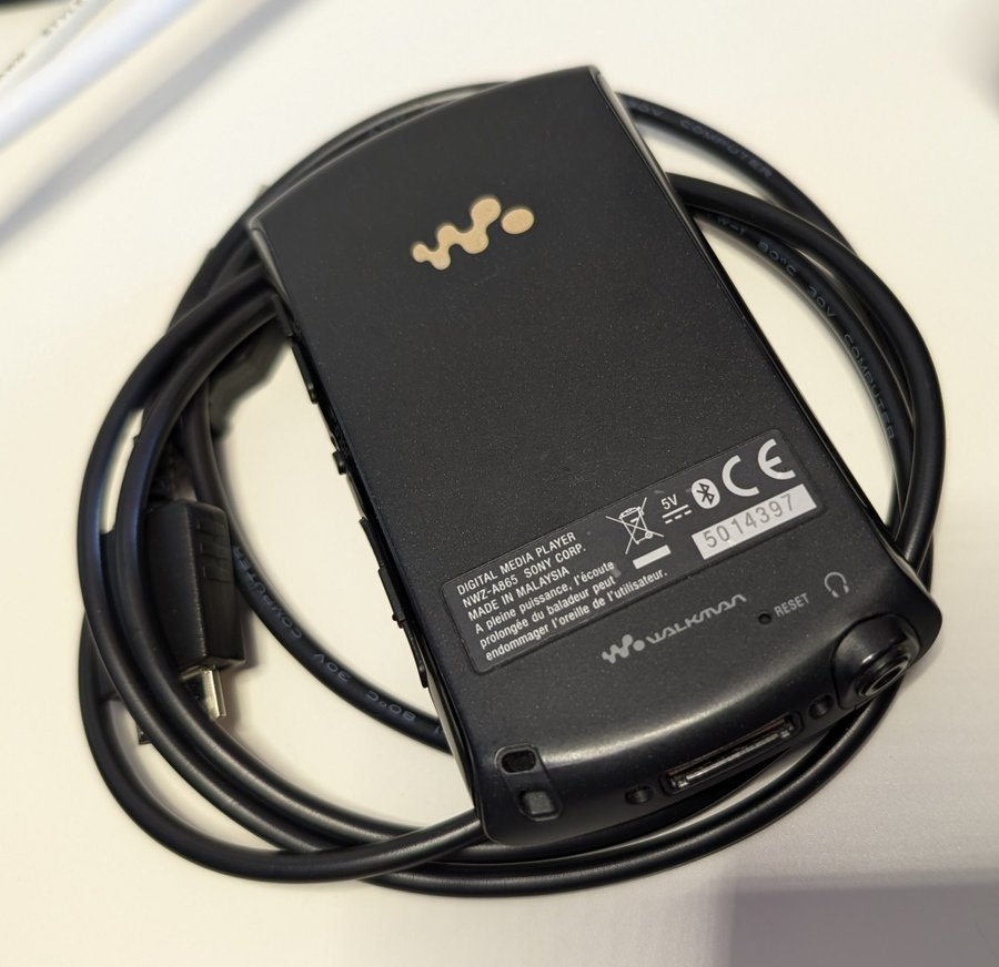 SONY Walkman NWZ-A865 med S-Master MX (MP3/DAP)