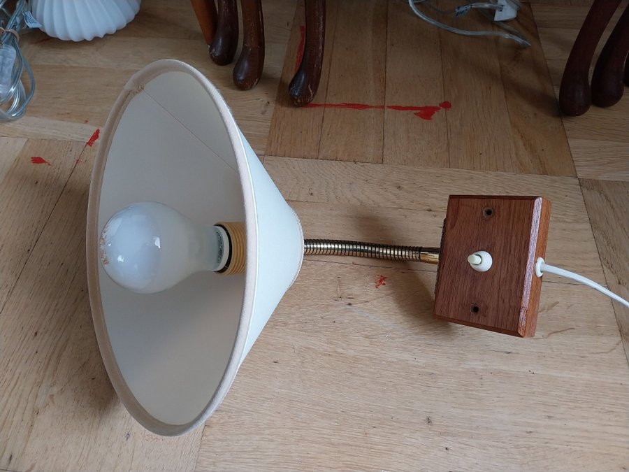 Vägglampa retro ESS Värnamo armatur