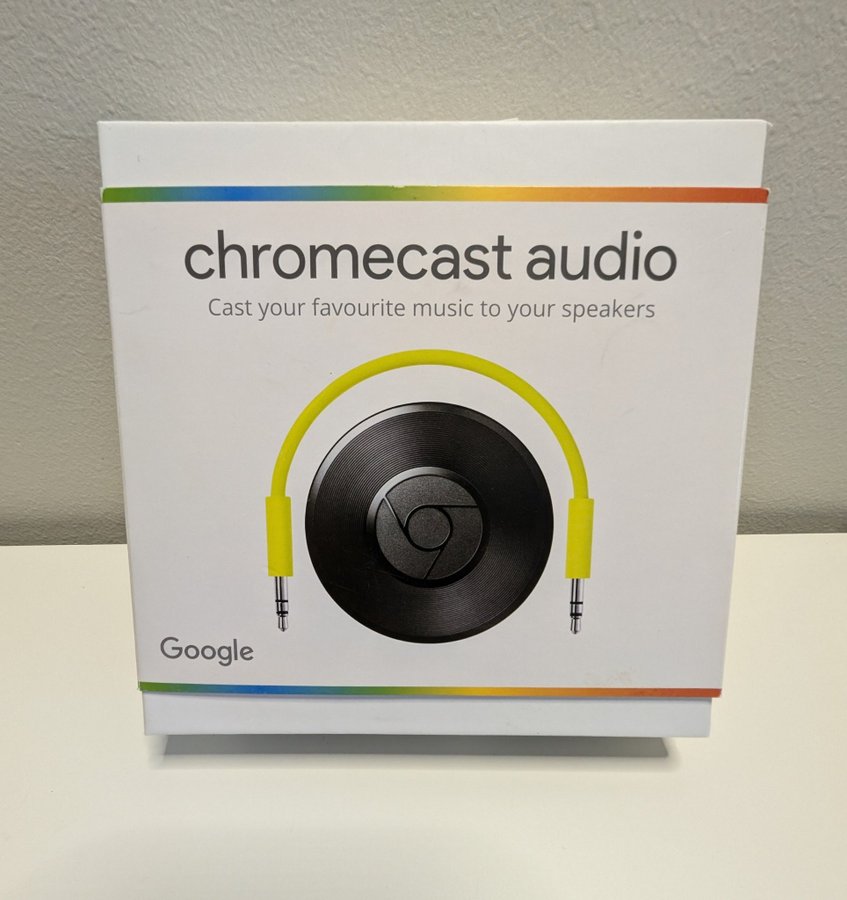 Chromecast audio - oanvänd i öppnad förpackning