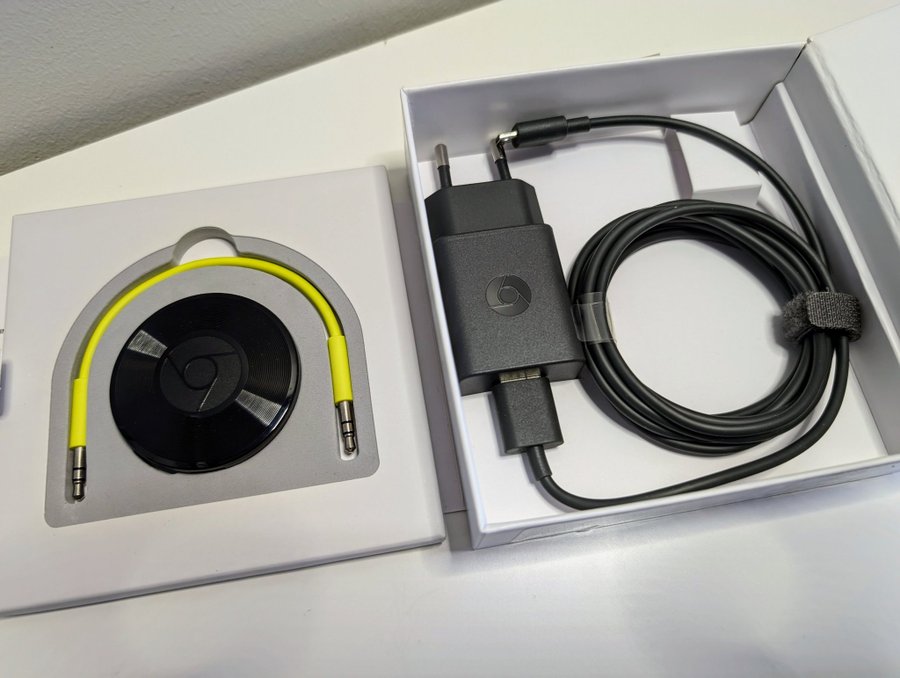 Chromecast audio - oanvänd i öppnad förpackning