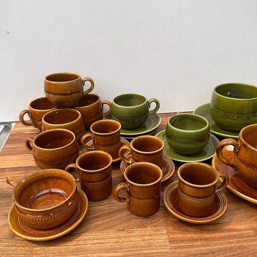 Retro/ Höganäs Keramik / PÄRLOR HÖGANÄS/ Stoneware Handmade