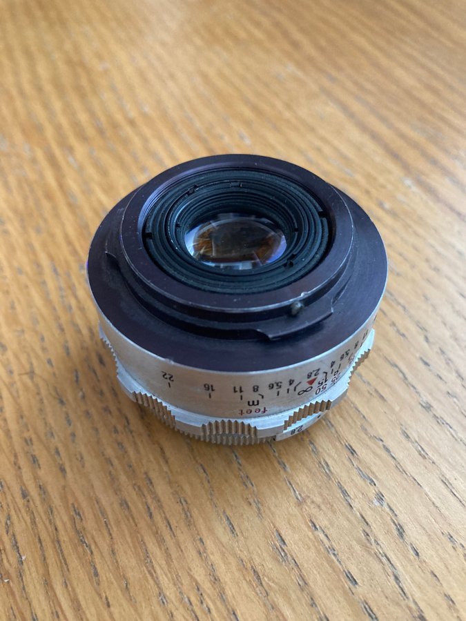 Carl Zeiss Jena Tessar 28/50 Objektiv