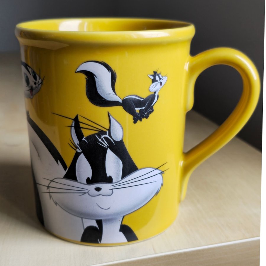 Gul Mugg Looney Tunes 1999 Sylvester The Cat